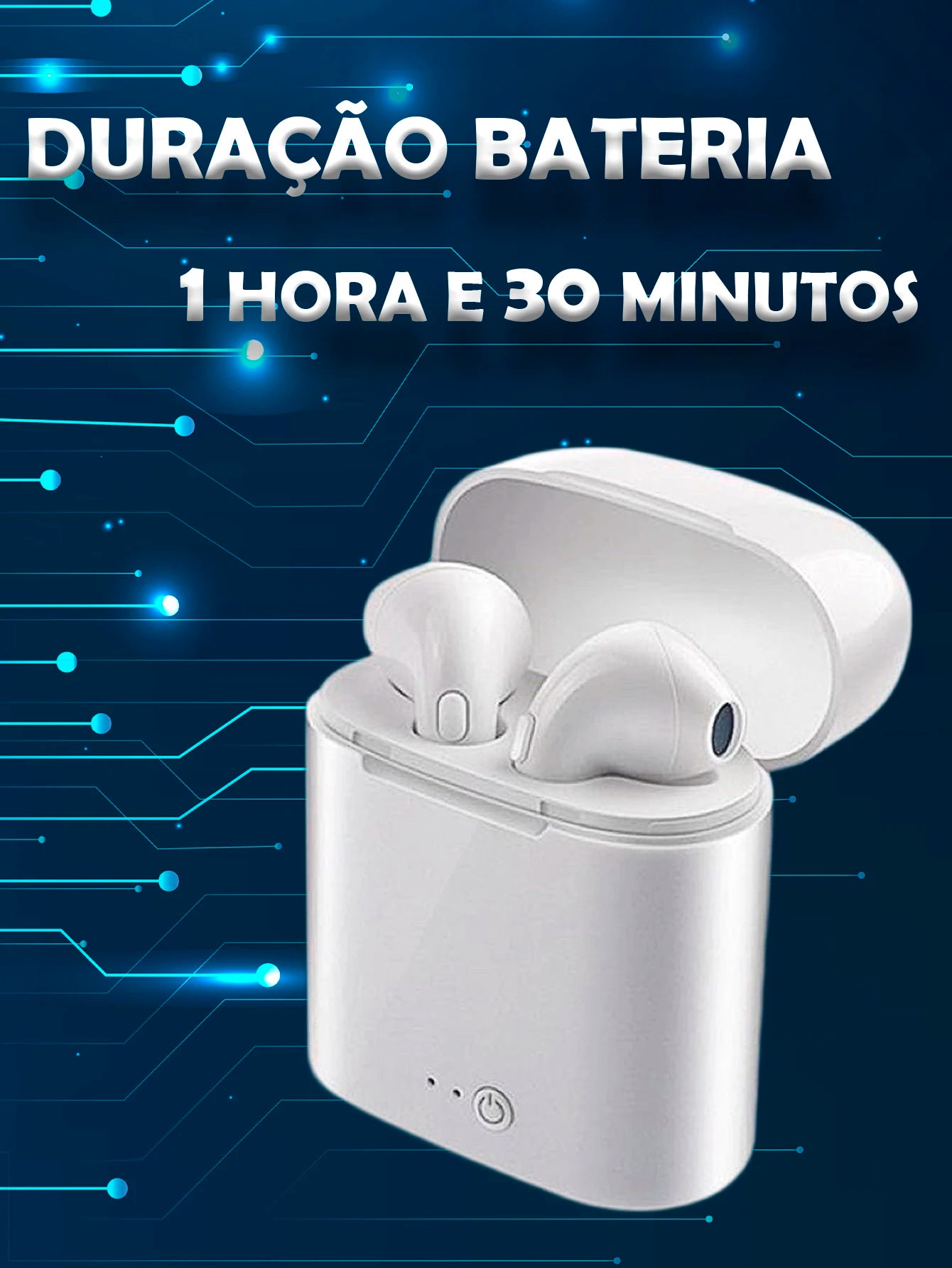 Fone De Ouvido Sem Fio i7S